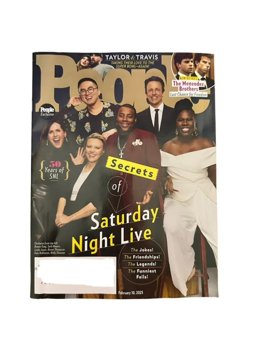 People Magazine February 10 2025 Secrets of Saturday Night LIve Taylor Swift